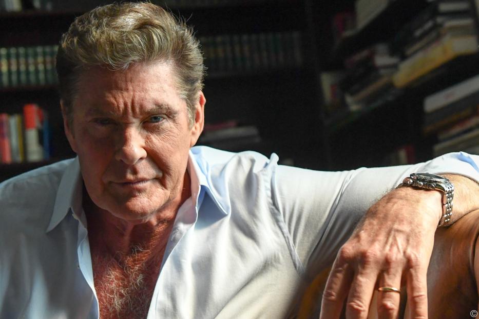 Schauspieler und Sänger David Hasselhoff