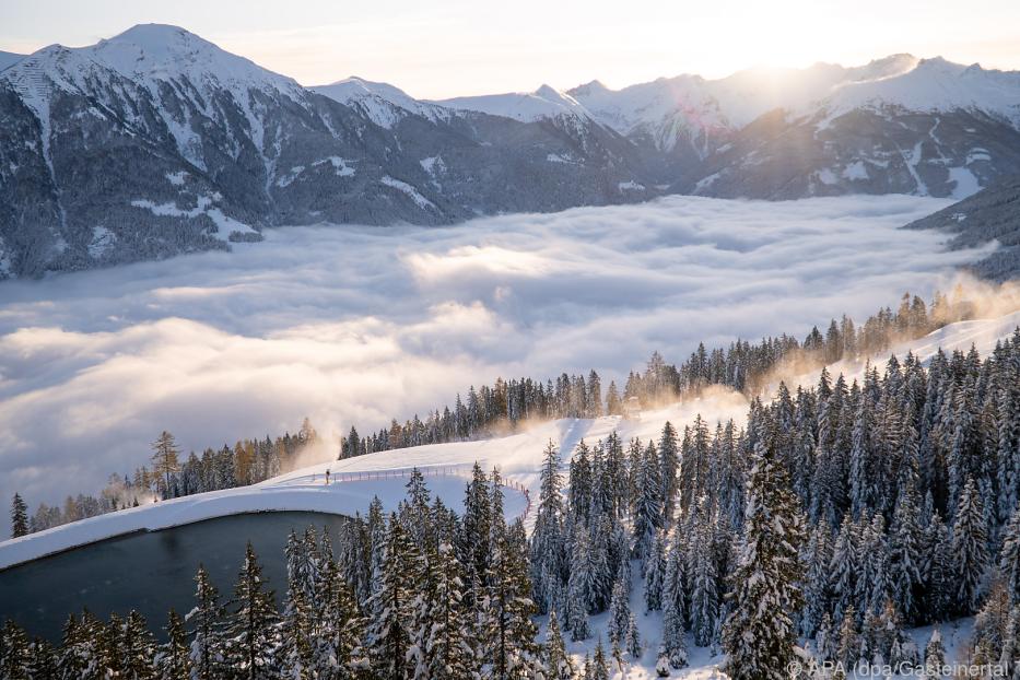 Gastein liegt auf rund 1.000 Metern zwischen den Gipfeln der umliegenden Berge