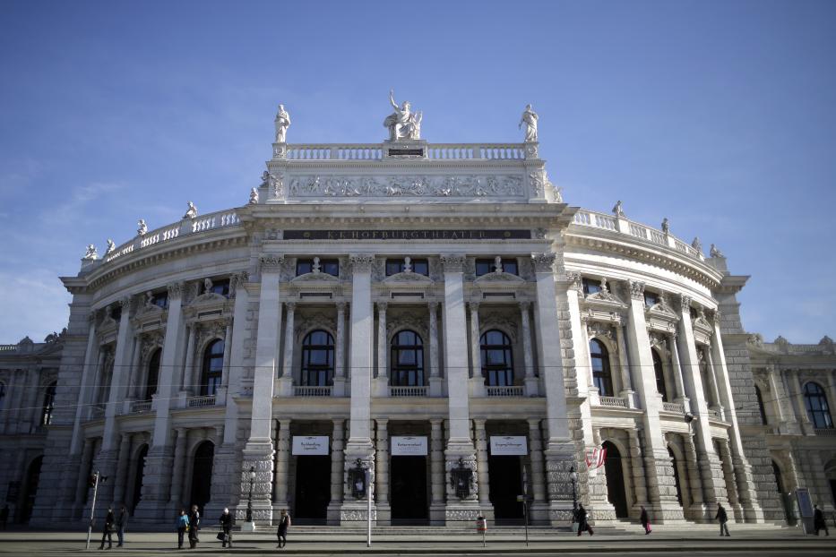 Außenansicht des Wiener Burgtheaters