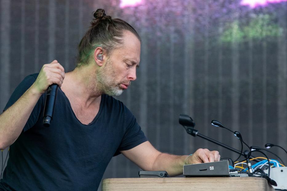 Kassette ist mit handschriftlichen Notizen von Thom Yorke versehen