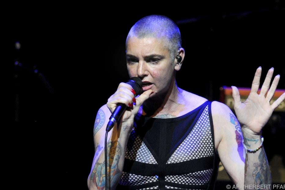 Sinead O'Connor bei einem Auftritt in Wien im Jahr 2014