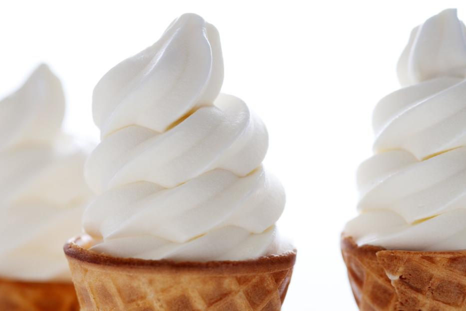 Soft serve ice cream