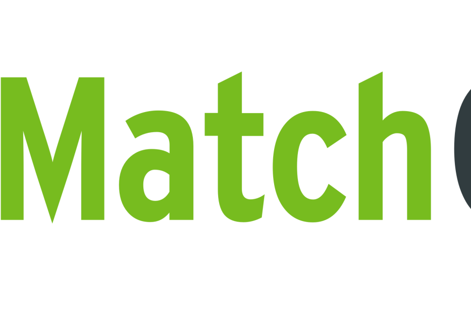 Das Logo von MatchOffice mit einem grünen Standortsymbol und dem Firmennamen.