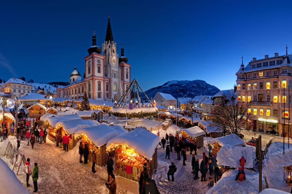 Der Mariazeller Adventmarkt erfreut sich jedes Jahr großer Beliebtheit.