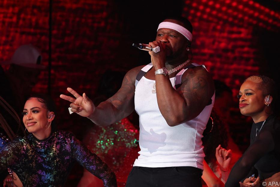 Rapper 50 Cent als Überraschungsgast