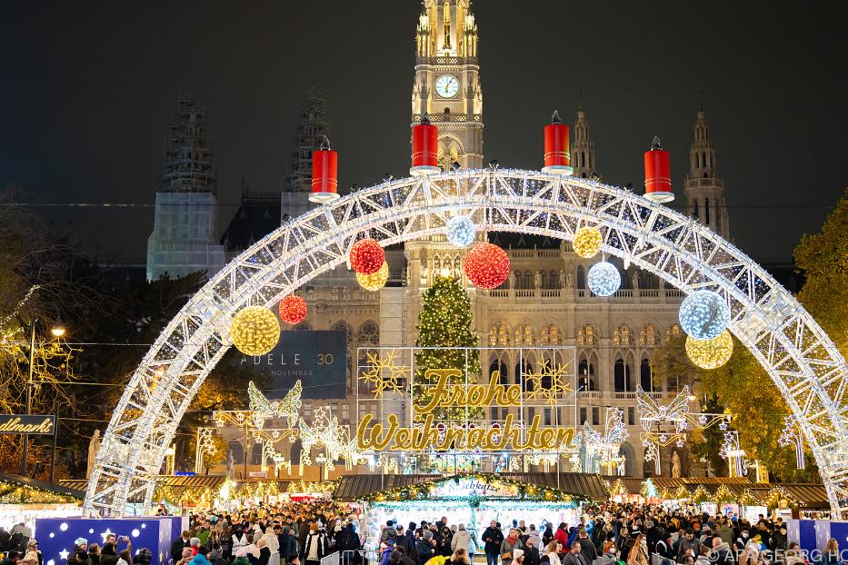 Christkindlmarkt von 19. November bis 26. Dezember geöffnet