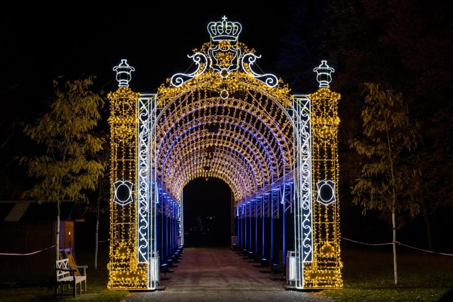 Illumina Lichtergarten im Schlosspark Laxenburg