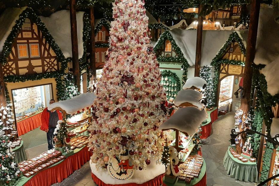 Lichter in Rothenburg ob der Tauber.