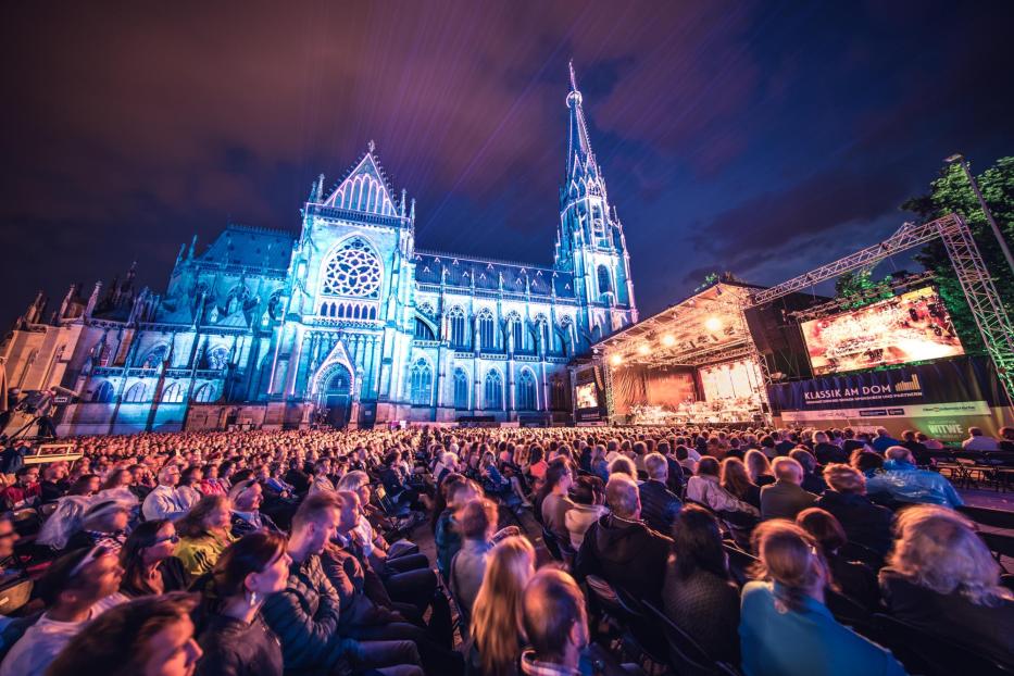 Klassik am Dom 2023 in Linz.