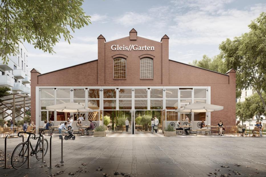 So soll der Gleisgarten in der Remise noch vor dem Sommer ausschauen