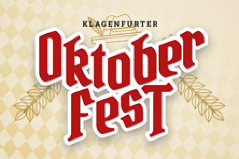 Das Logo für das Klagenfurter Oktoberfest mit einem stilisierten Trachtenhut.
