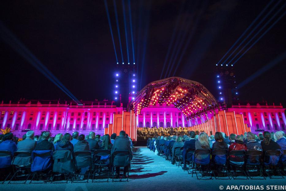 Schönbrunn wird wieder erstrahlen zum Sommernachtskonzert