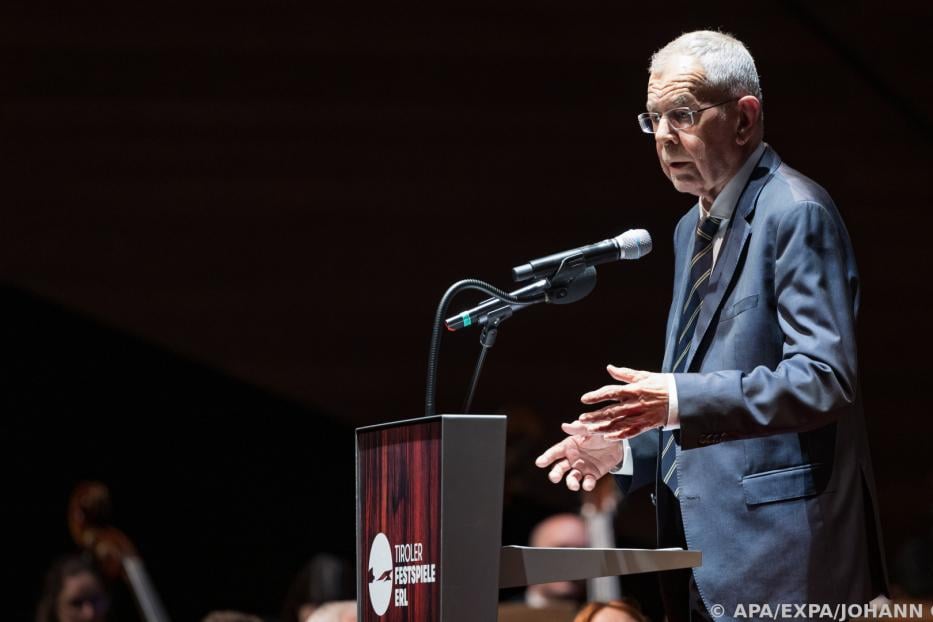 Bundespräsident Van der Bellen eröffente die Tiroler Festspiele Erl