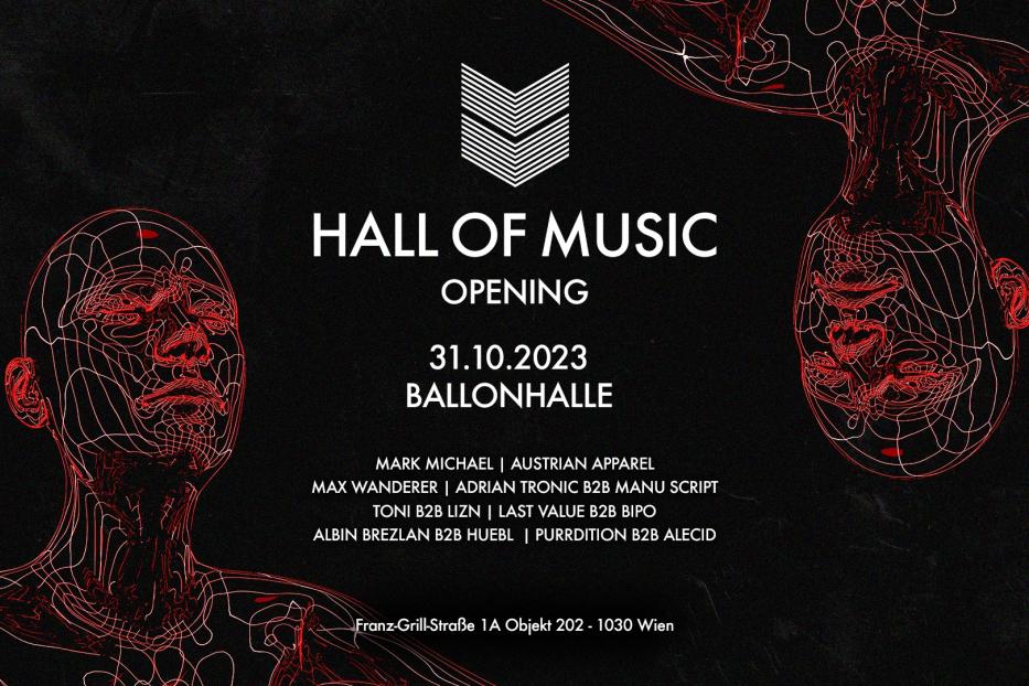 Hall of Music Banner