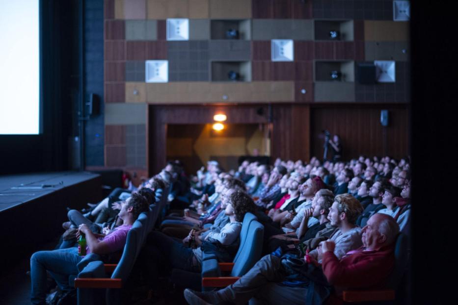 Viennale-Publikum im Gartenbaukino