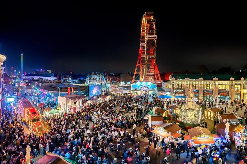 Wintermarkt Wiener Prater