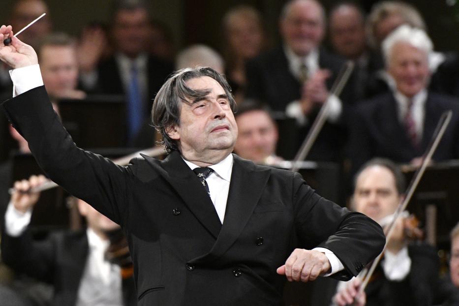 Riccardo Muti ist am Pult des Neujahrskonzert schon ein alter Hase