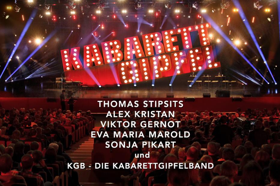 Das Publikum bei der Aufführung von „Kabarettgipfel“ mit Thomas Stipsits, Alex Kristan, Viktor Gernot u.a..