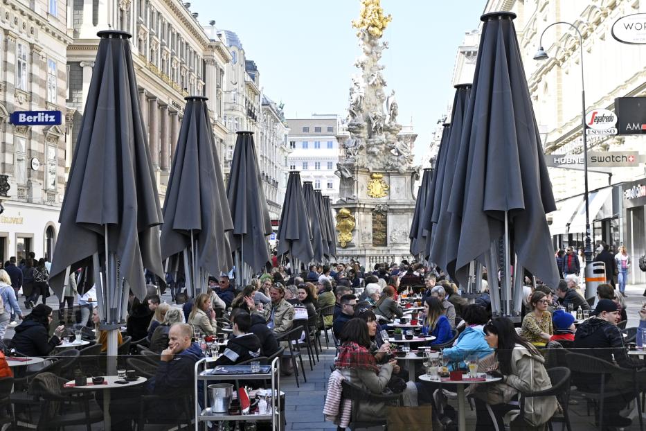 Schanigärten dürfen in Wien inzwischen ganzjährig offen halten