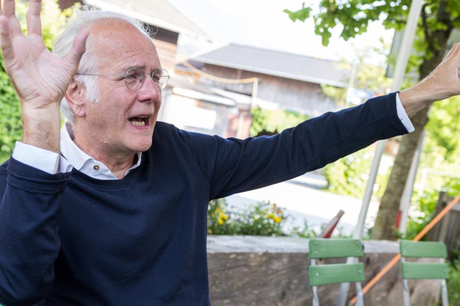 Harald Schmidt kommt auch 2024 zum Festival "Steudltenn"ins Zillertal