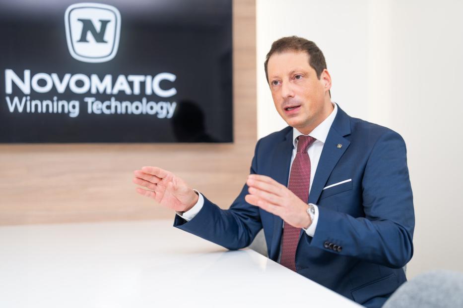 Novomatic-Vorstand Stefan Kenn