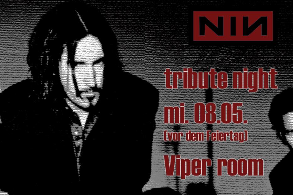 Werbung für eine „Nine Inch Nails“-Tribute-Night am 8. Mai im Viper Room.