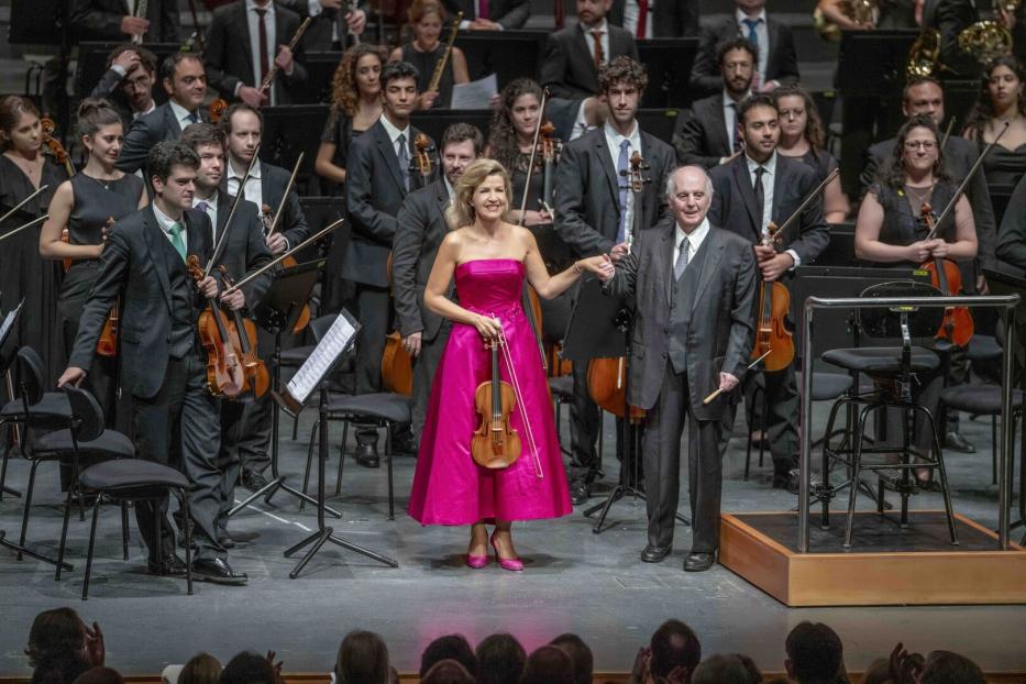 Anne-Sophie Mutter und Daniel Barenboim