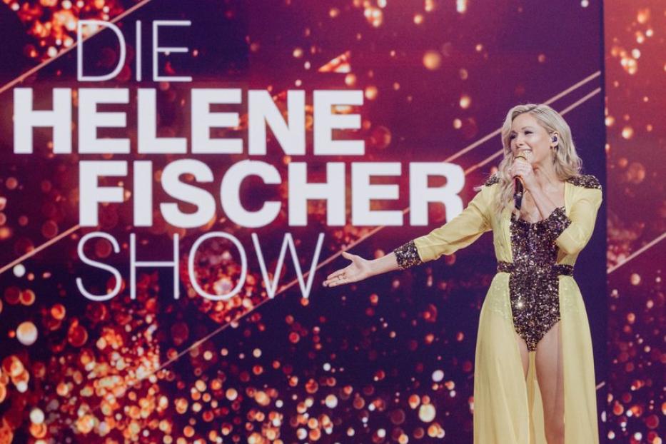 Helene Fischer moderiert ihre „Helene Fischer Show“.