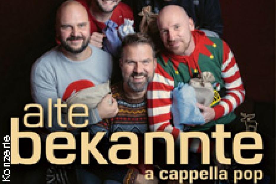 Die A-cappella-Gruppe „Alte Bekannte“ präsentiert ihr Weihnachtsprogramm.