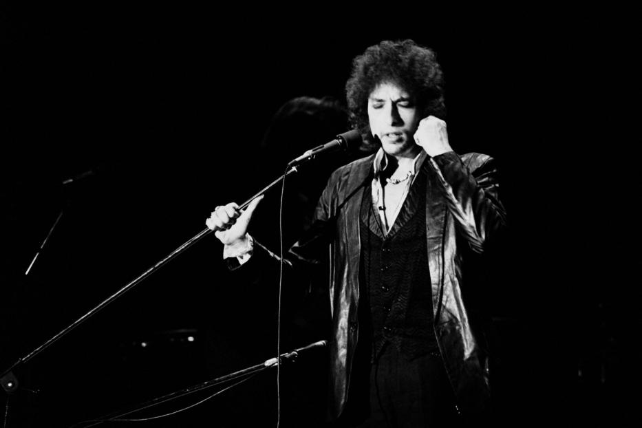 Bob Dylan 1978 in Paris - drei Jahre davor verfasste er sein Testament