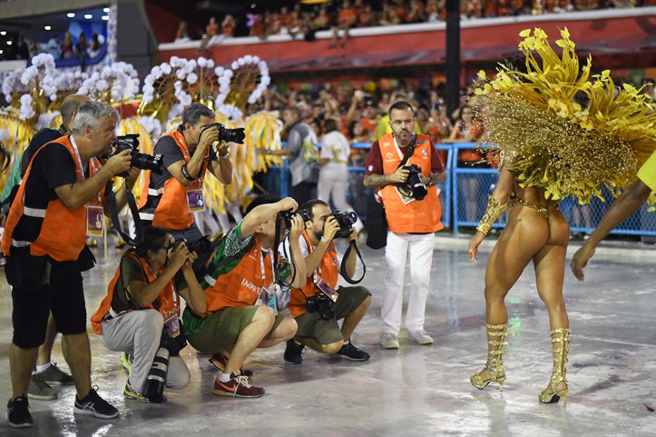 Viviane Araujo - die "Königin der Königinnen" der Sambaschulen von Rio de Janeiro.