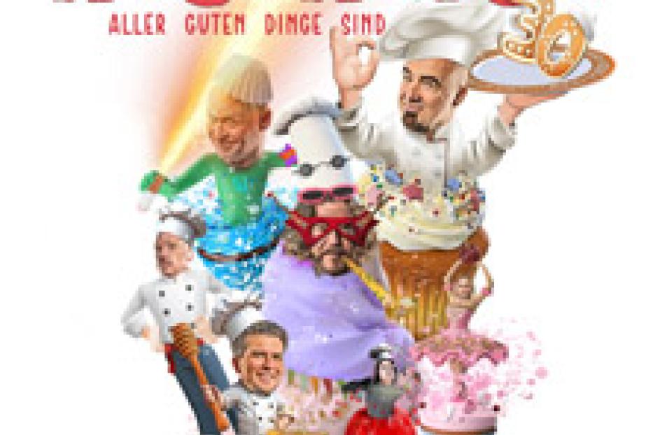 Das Cover von Knorkators Album „Aller guten Dinge sind 3“.