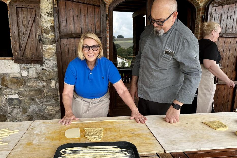 Toskana: Kochkurs in der Trattoria La Stellata mit Chefkoch Salvatore Quarto.