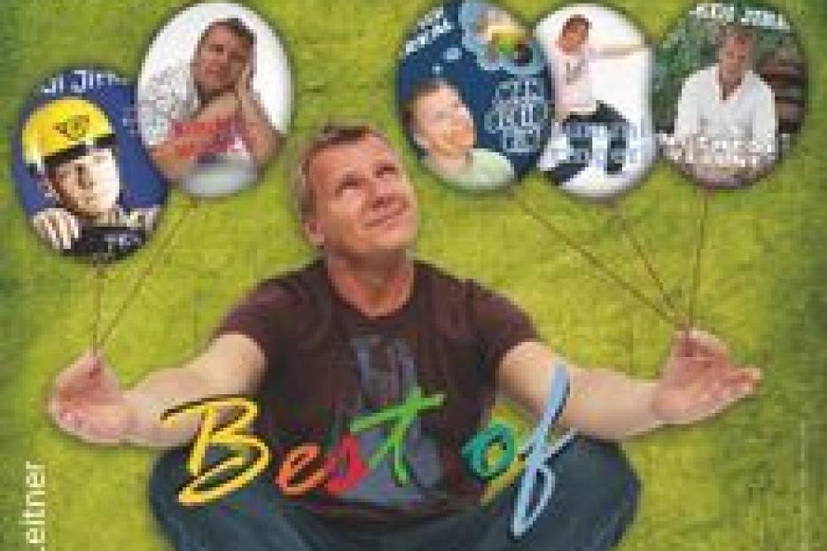 Das Cover des Albums „Best of“ von Fredi Jirkal zeigt den Künstler mit mehreren Bildern von sich selbst.