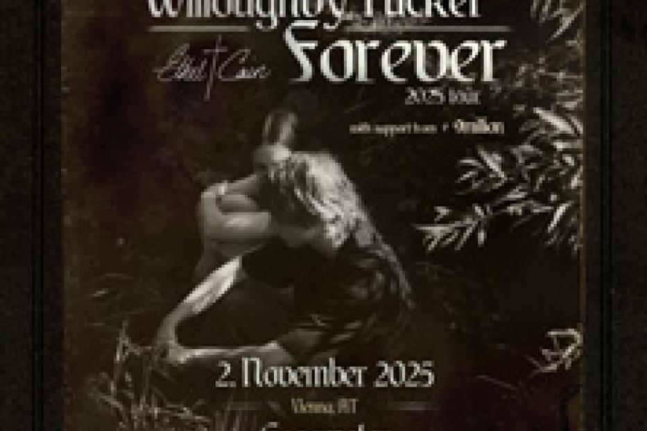 Ein Konzertplakat für die „The Willoughby Tucker Ethel Cain Forever 2025 Tour“.