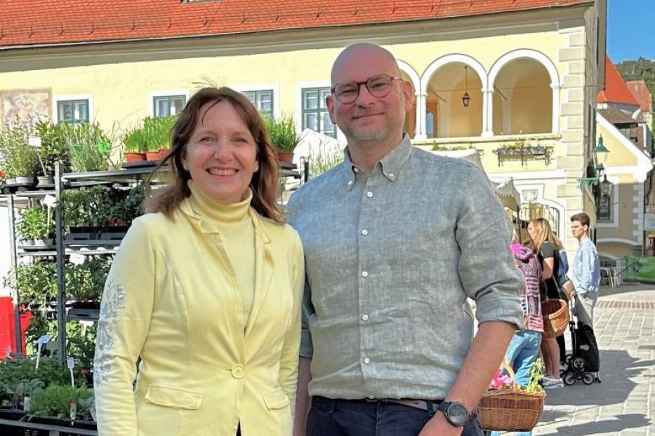 Silvia Drechsler und Rainer Praschak.