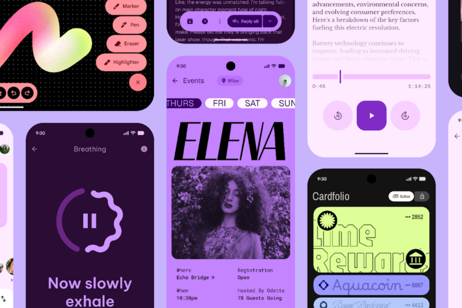 Googles neues Design Material 3 Expressive 
