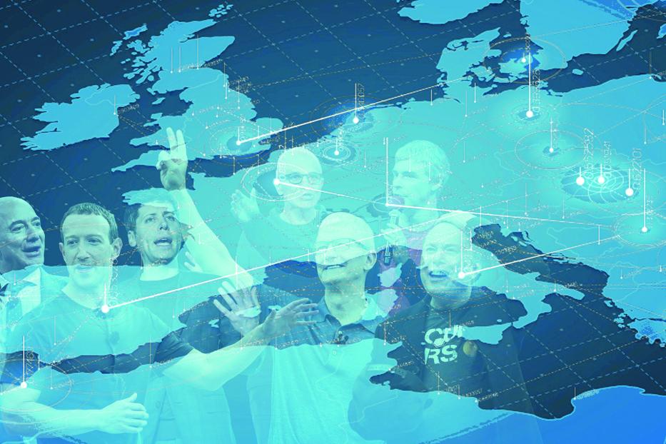 Allmacht der US-Techbranche in Europa