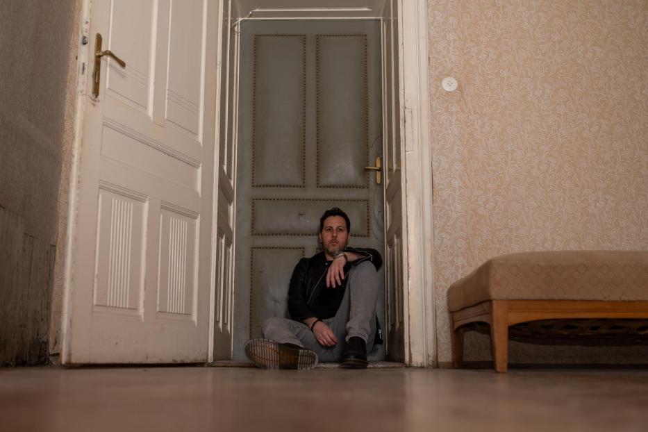 Roman Klementovic im Hotel