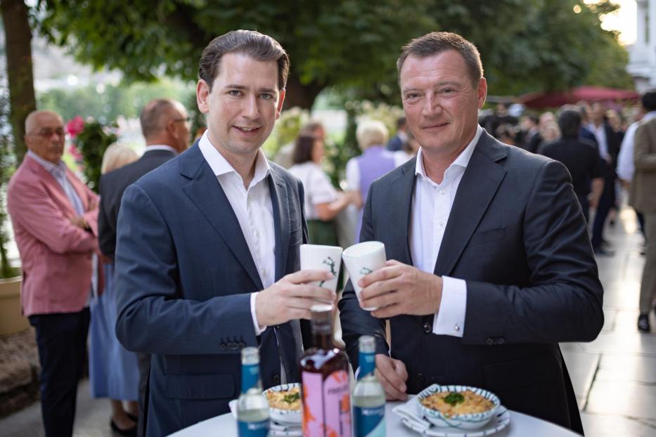 Sebastian Kurz und Markus Friesacher