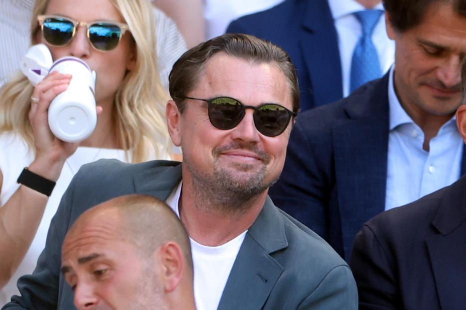Leonardo DiCaprio bei den Wimbledon Championships 2025.