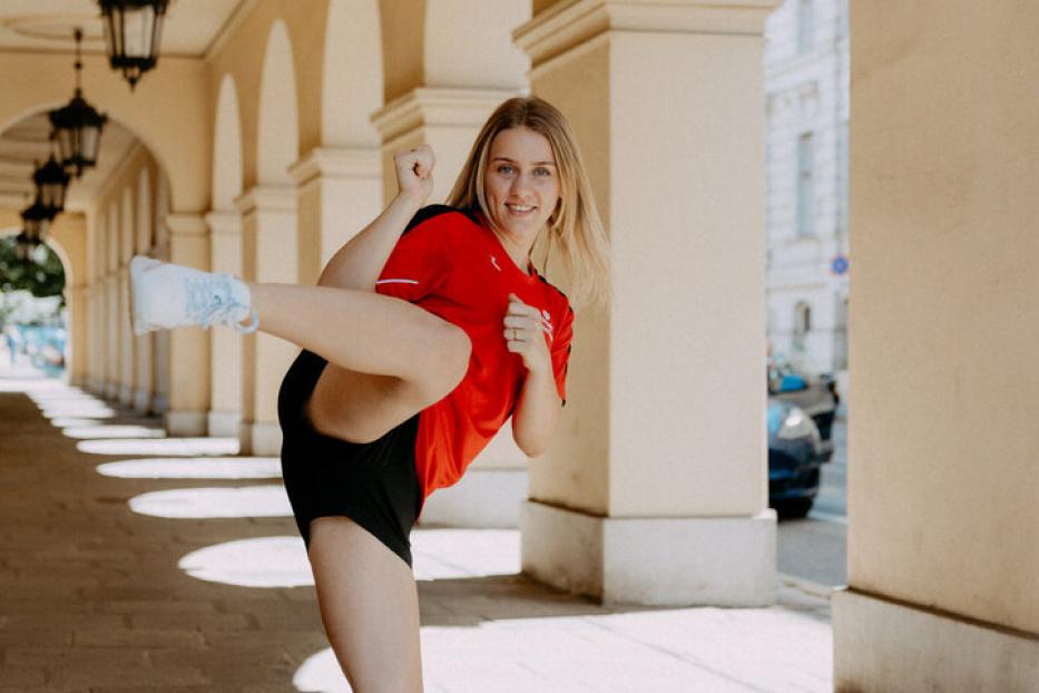Wieder fit: Lisa Fuhrmann hat sich hohe Ziele gesteckt.