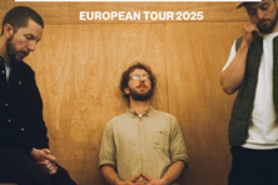 Das Bandfoto von Gotts Street Park für ihre Europatournee 2025.