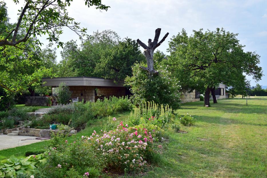 Haus Gruber von Architekt Roland Rainer in St. Margarethen. 