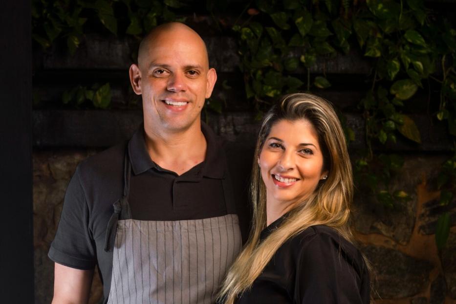 Für zwei  Tage in Wien: Die brasilianischen  Spitzenköche  Fabrício Lemos und Lisiane Arouca.