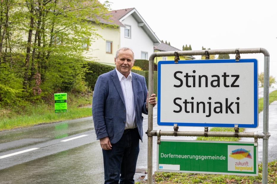 Stinatz, Heimatort von Willi Resetarits