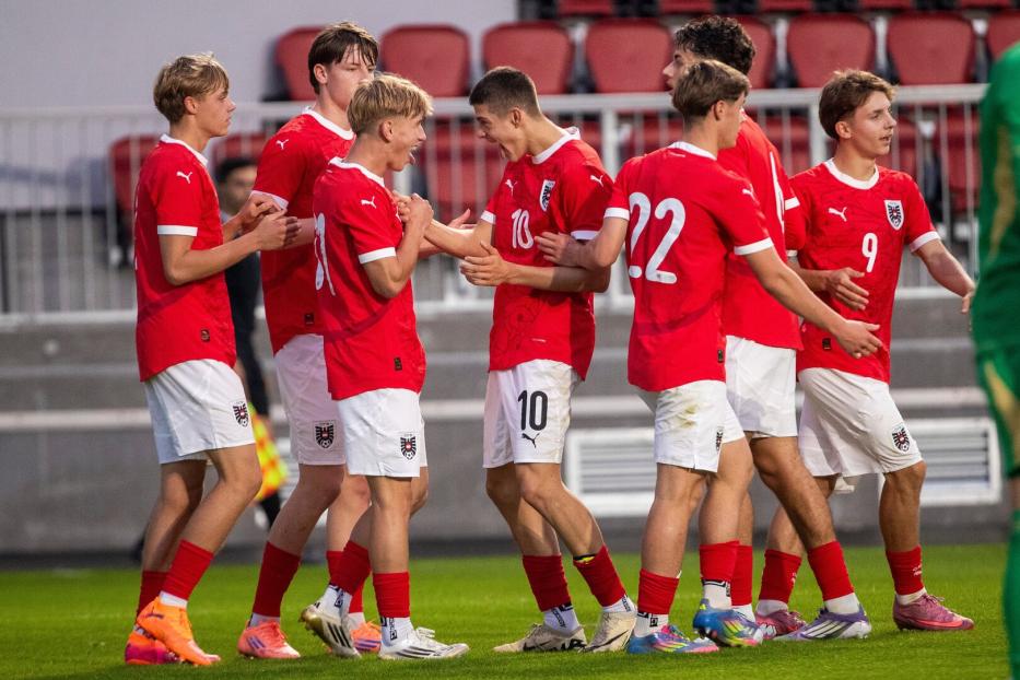 SOCCER - U17, AUT vs ITA, test match