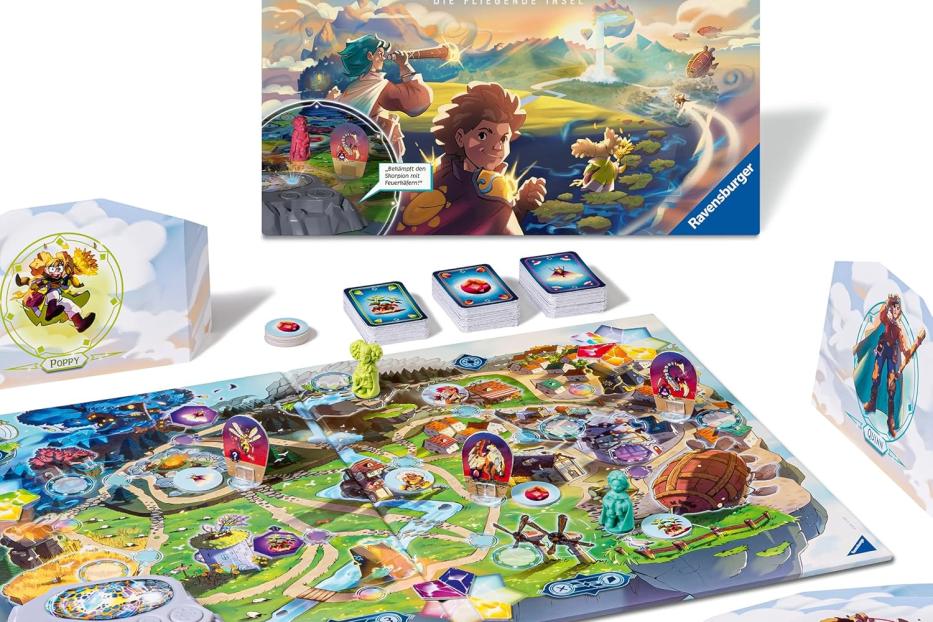 Ventopia - Brettspiel mit Elektronik Ansicht