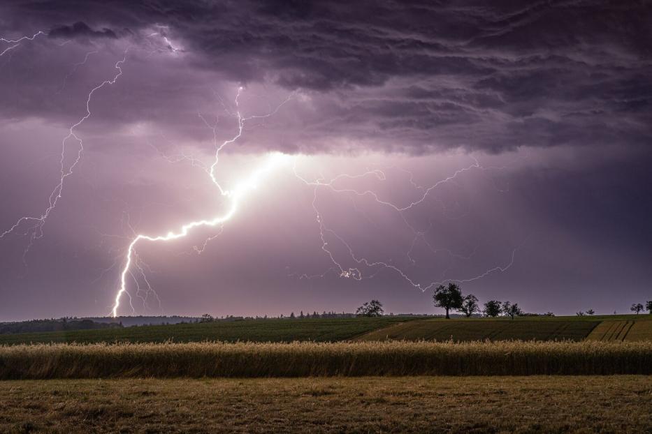 Gewitter in Baden-Württemberg