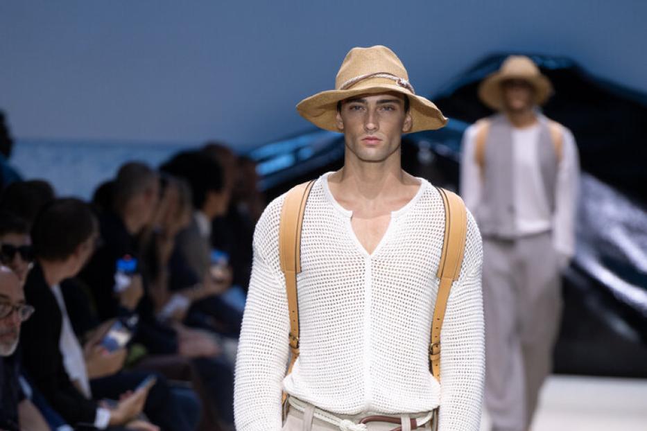 Giorgio Armani Milan Fashion Week Men's Collection Spring Summer 2026
